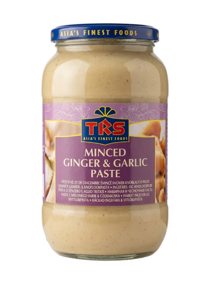 TRS Minced Ginger&Garlic Paste/ Jauhettu Inkivääri&Valkosipulitahna 1kg - Erikoiskastikkeet - 19576 - 1