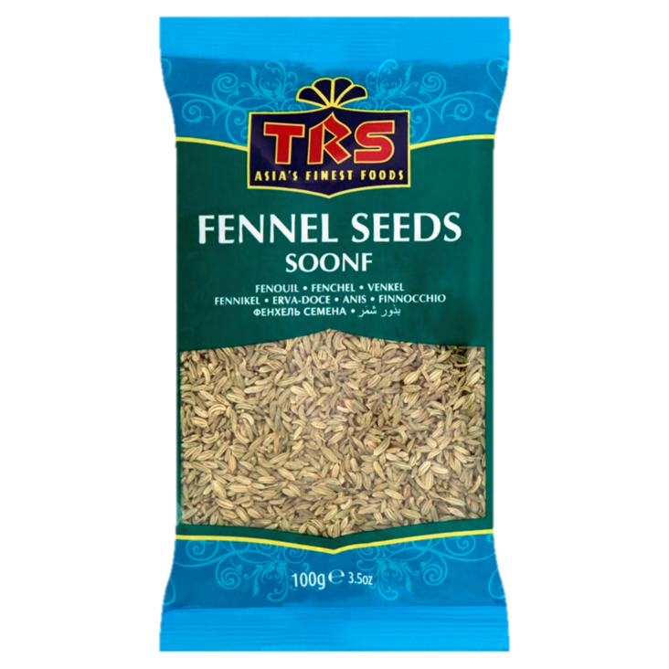 TRS Soonf Fennel Seeds/ Fenkolin siemenet 100g - Yleismausteet - 17746 - 1