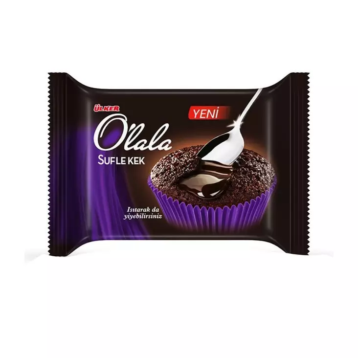 Ulker Olala Sufle Kek / Suklaa muffinssi 70g - Täytekeksit ja vohvelit - 4966 - 1
