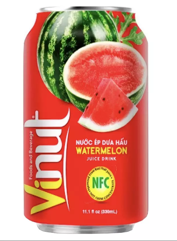 Vinut Watermelon Juice Drink 330ml TNK - Limonadit ja virvoitusjuomat - 11446 - 1