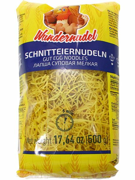 Wundernudeln Gut Egg Vermicelli Nuudeli 500g - Nuudelit - 19326 - 1