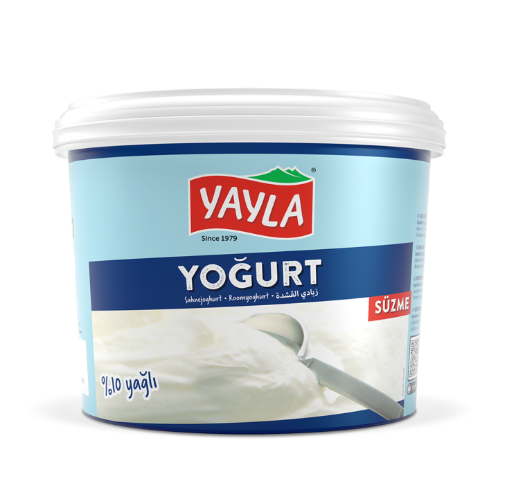 Yayla Suzme Yogurt / Maustamaton jogurtti 10% 2kg - Turkkilaiset jogurtit - 10086 - 1