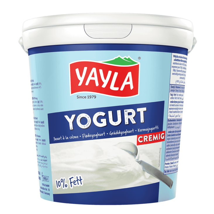 Yayla Suzme Yogurt / Maustamaton jogurtti 10% 5kg - Turkkilaiset jogurtit - 5246 - 1