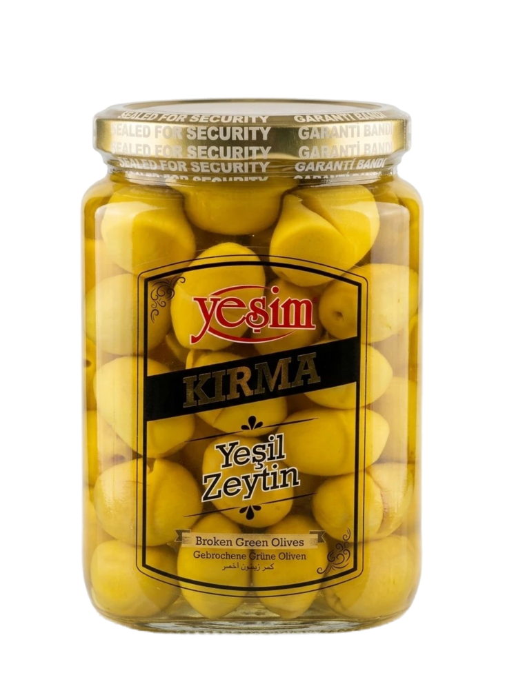 Yesim Kirma Yesil Zeytin / Vihreä oliivi 400/750g CAM - Oliivisäilykkeet - 9766 - 1