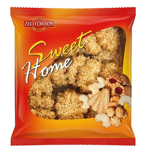 Zlotoklos Cookies with Sesame / Seesamikeksi 400g - Täytekeksit ja vohvelit - 21416 - 1