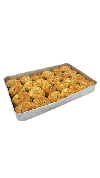 600123E Elite Burma Baklava with Pistachio 3kg - Pakastemakeiset ja -jälkiruoat - 19697 - 1