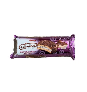 Oylum Oyluppy Chocolate Marshmallow Biscuits / Suklainen vaahtok.keksi 200g - Täytekeksit ja vohvelit - 12127 - 1