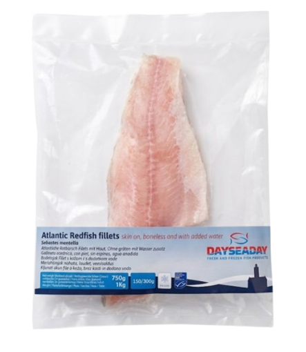 Dayseaday Redfish fillets 150/300g 750/1KG - Pakastekalat - 21007 - 1