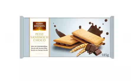 Feiny Biscuits Petit Sanwich Choco Keksi 185g - Täytekeksit ja vohvelit - 13937 - 1