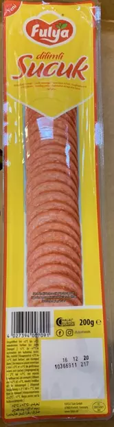 Fulya Dilimli Sucuk / Viipaloitu makkara 200g - Sucuk makkarat - 2547 - 1