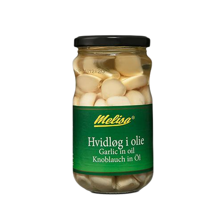 Melisa Garlic in Oil / Valkosipuli öjyssä 280g CAM - Vihannessäilykkeet - 17587 - 1