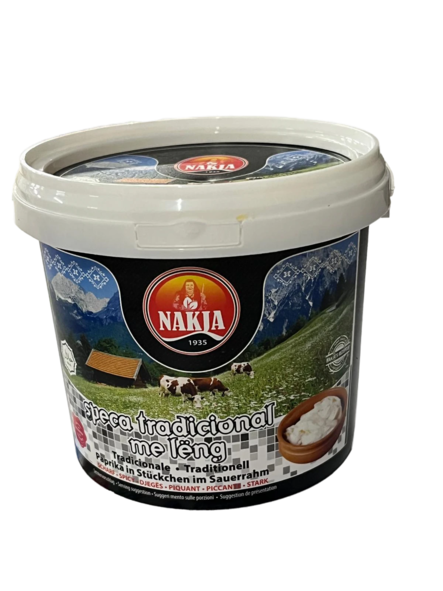 Nakja Peppers in Sour Cream / Paprika kermalla 800g - Erikoisjuustot - 18107 - 1