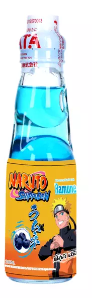 Naruto Ramune Blueberry Soda Pop Drink 30x200ml - Limonadit ja virvoitusjuomat - 15437 - 1