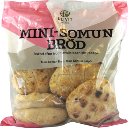 Plivit Mini Somun Leipä (8x80g) 640g - Suolaiset leivonnaiset - 20137 - 1