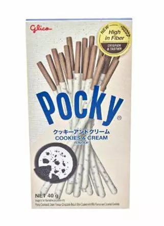 Pocky Cookies-Creamtikku 40g - Täytekeksit ja vohvelit - 15717 - 1