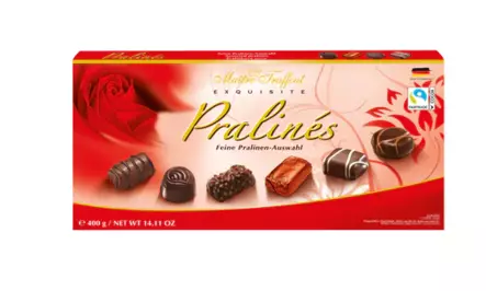 Pralines Assorted pralines red 400g - Täytekeksit ja vohvelit - 14667 - 1