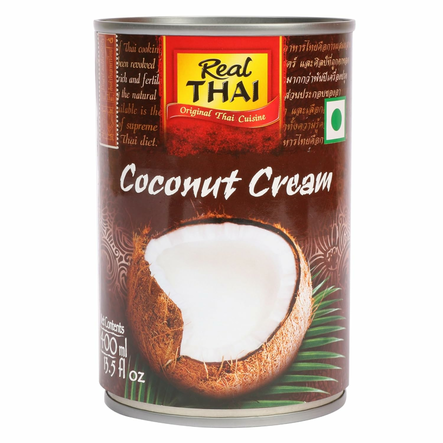 Real Thai Coconut Cream / Kookoskerma 400ml TNK - Maidot - 19187 - 1