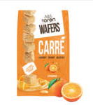 Toren Wafers Carre Orange / Appelsiini vohvelikeksi 125g - Täytekeksit ja vohvelit - 20297 - 1