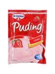 Dr. Oetker Strawberry Pudding/ Mansikkavanukas jauhe 120g - Vanukkaat ja jälkiruoka-ainekset - 18747 - 1