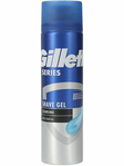 Gillette Shaving Gel Cleansing With Charcoal/ Partavaahto 200ml - Kosmetiikka - 21157 - 1
