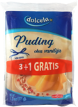 Dolcela Pudding Vanilja / Vanilja vanukasjauhe 4x37g - Vanukkaat ja jälkiruoka-ainekset - 9127 - 1
