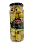 Anjoman Green Olives / Kivettömiä vihreitä oliiveja suolaliemessä 340g CAM - Oliivisäilykkeet - 19317 - 1