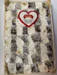 Ciloglu Cerezli Kahveli Lokum Sandik / Turkkilainen herkku pähkinä ja pistaasill - Turkish Delight & Halvat - 5677 - 1