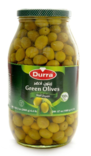 Durra Whole Green Olives / Vihreät oliivit kivellinen 2900g CAM - Oliivisäilykkeet - 2187 - 1