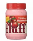 Fluff Marshmallow Strawberry/ Vaahtokarkki mansikka 123g - Makeat levitteet ja pähkinälevitteet - 15747 - 1