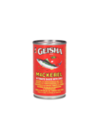 Geisha Mackerel in Chilisauce / Makrilli tomaattikastikkeessa chilillä 155g TNK - Kala- ja äyriäissäilykkeet - 5797 - 1