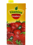 Vitamina Drink Strawberry / Mansikkamehujuoma 1L TETRA - Mehut ja nektarit - 19467 - 1