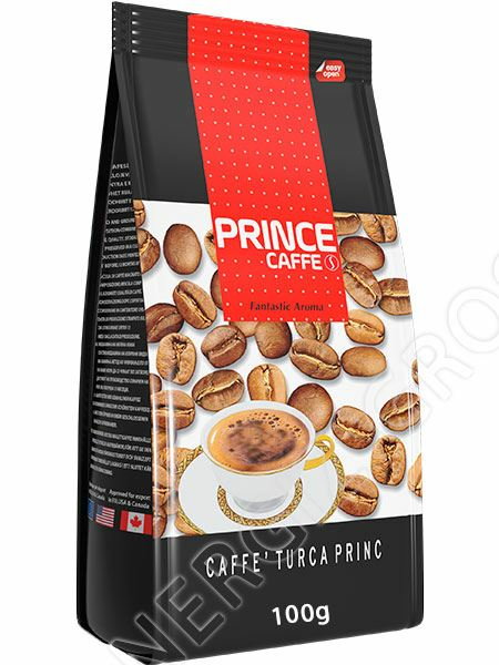 Devolli Caffe Prince Paahdettu ja jauhettu kahvi 100g - Kahvit - 17347 - 1