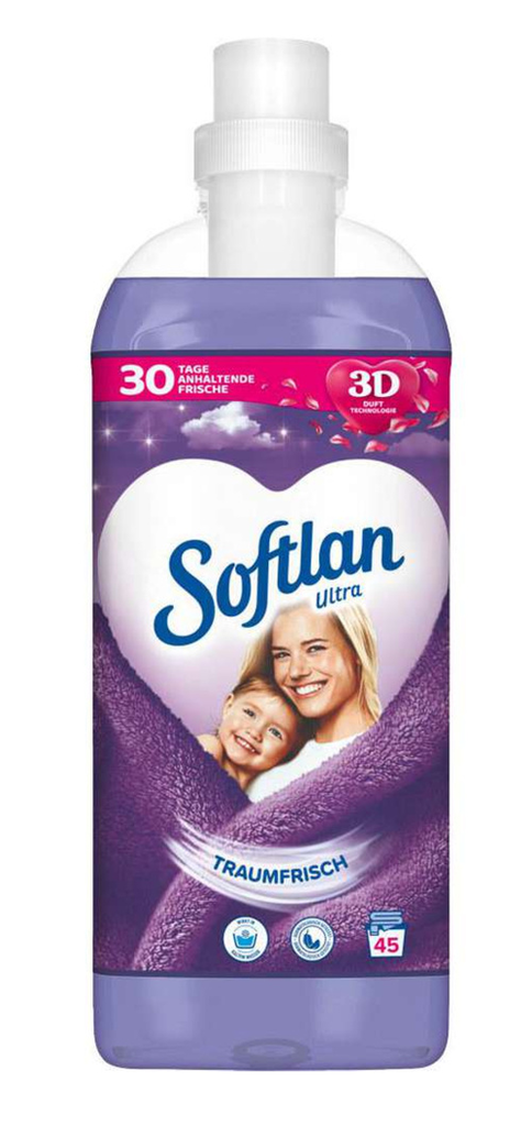 Softlan Softener Dream Fresh/ Huuhteluaine 1L - Pyykinpesuaineet ja -tarvikkeet - 17957 - 1