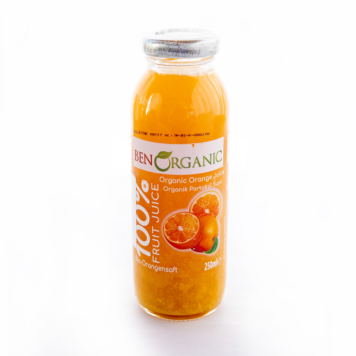 BenOrganic 100% Appelsiinimehu 250ml CAM - Täysmehut - 18127 - 1