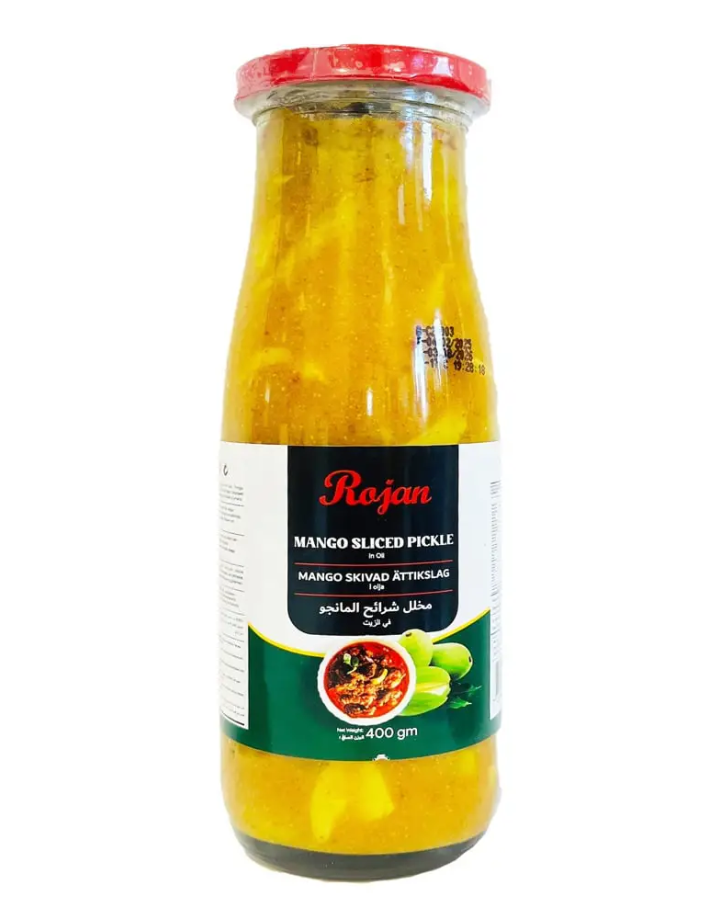 Rojan Mango Pickle (HOT) / Mangosäilyke 400g CAM - Hedelmäsäilykkeet - 18267 - 1