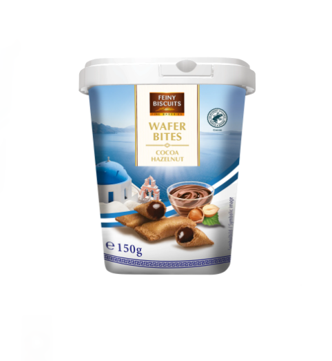 Feiny Biscuits Vohvelipalat Suklaa-Hasselpähkinät 150g - Täytekeksit ja vohvelit - 18327 - 1