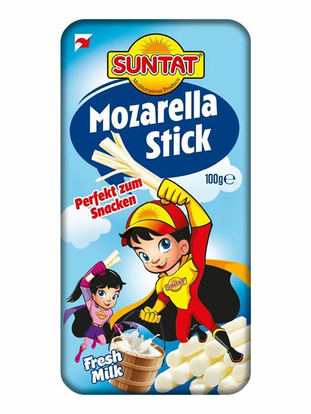 Suntat Mozzarella Stick/ Mozzarella-tikut 100g - Erikoisjuustot - 19777 - 1
