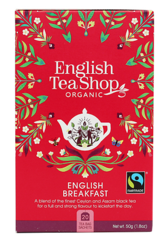 ETS musta tee 20ps English Breakfast Luomu - Musta tee - 20317 - 1