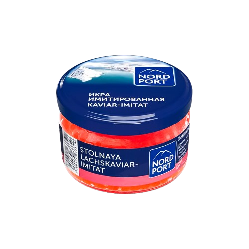 Nord Port Salmon caviar/ Lohikaviaari 200g - Kala- ja äyriäissäilykkeet - 20797 - 1