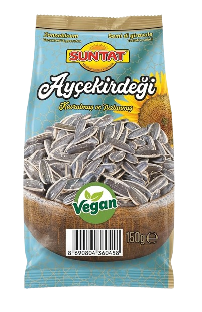 Suntat Salted Sunflower Seeds/ Auringonkukansiemenet Suolattu 150g - Siemenet - 21247 - 1