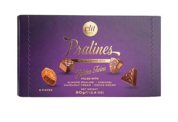 Elit Pralines Golden Twins Assorted Suklaa lajitelma 80g - Suklaat - 21467 - 1