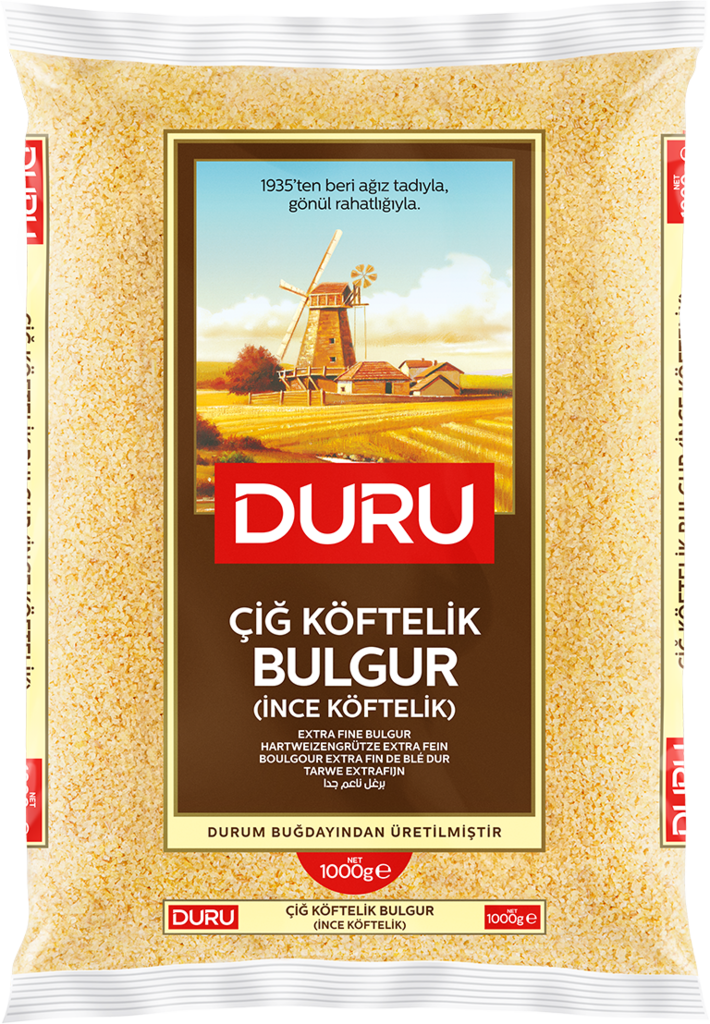 Duru Cig Köftelik Bulgur / Erittäin hieno bulgur 1kg - Bulgur - 2207 - 1