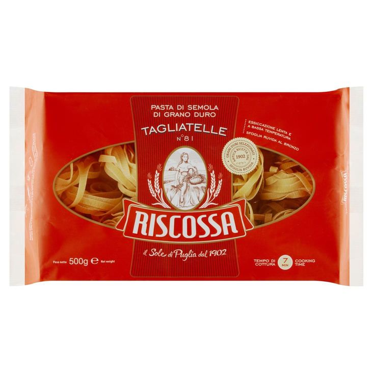 Pasta Riscossa Tagliatelle N81 500g - Pastat - 6147 - 1