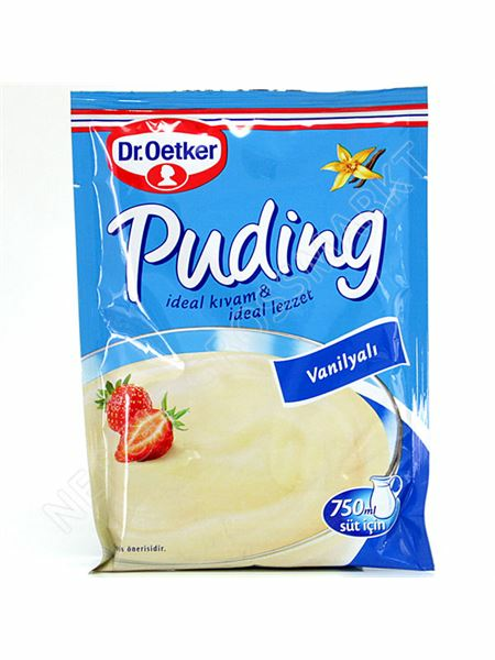 Dr.Oetker Puding Vanilyali / Vanilja vanukas 120g - Vanukkaat ja jälkiruoka-ainekset - 8457 - 1