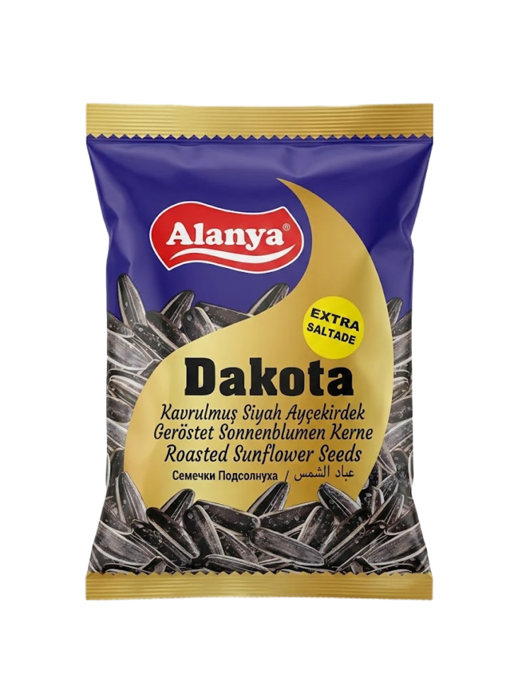 Alanya Dakota R&S Sunflower Seeds Extra Salt/ Auringonkukansiemenet P&S 150g - Siemenet - 19417 - 1