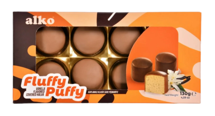 Alko Pismaniye Vanilla/ Suklaa Vanilja makuinen 130g - Turkish Delight & Halvat - 18917 - 1