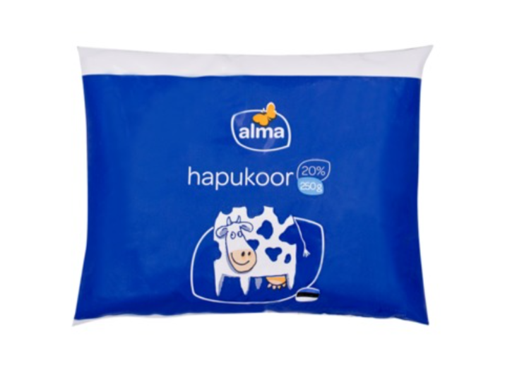 Alma Hapankerma 20% 250g - Maidot - 19807 - 1