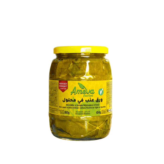 Ameva Pickled Grape Leaves/ Viininlehtiä suolavedessä 950g CAM - Vihannessäilykkeet - 19247 - 1