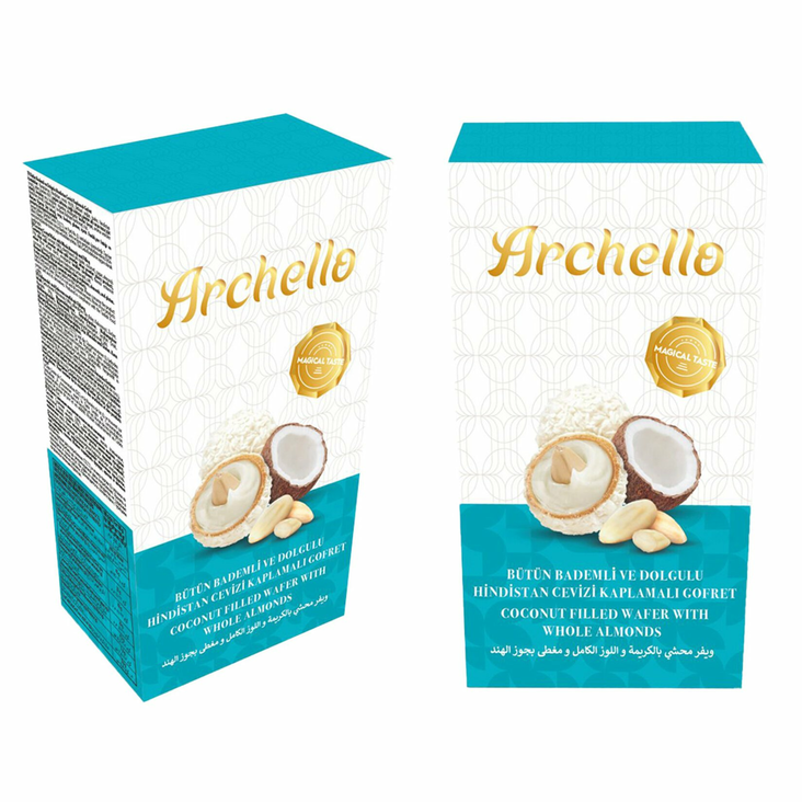 Archello Coonut Wafer/ Keksi 150g - Täytekeksit ja vohvelit - 17327 - 1