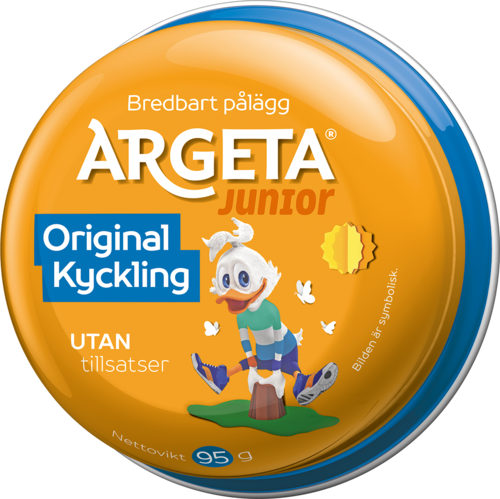 Argeta Junior Original Kanalevite 95g - Kana- ja kalkkunasäilykkeet - 437 - 1